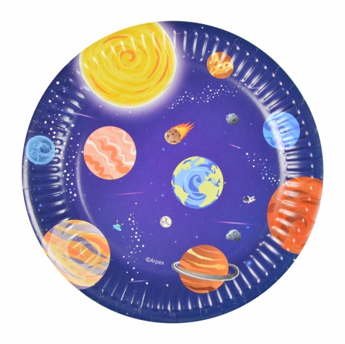 Paper Plates - Galaxy 8 pcs